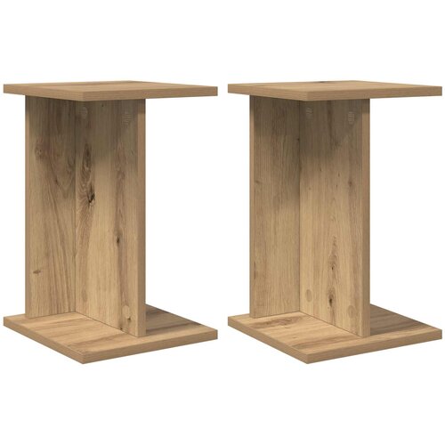  Stalak za biljke 2 pcs Zanatski Hrast 25 x 25,5 x 40,5 cm Slike