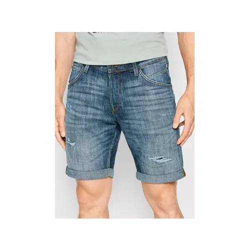 Jack & Jones Jeans kratke hlače Rick Fox 12201633 Modra Regular Fit