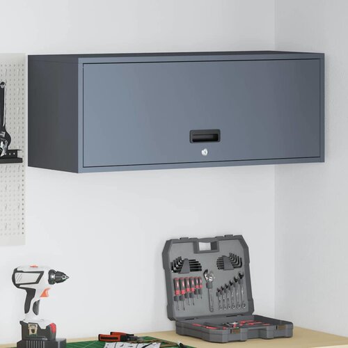  Ormar za zid u garaži Antracit 90 x 33 x 35 cm Čelik s prahom Cijene