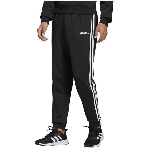 Adidas Hlače Essentials 3 Stripes Tapered Črna Cene