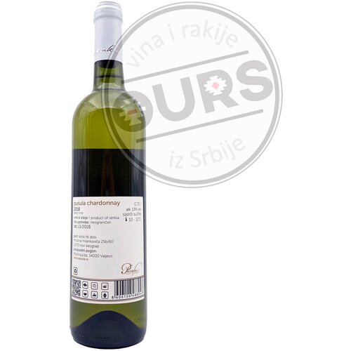 Pusula Chardonnay 0,75L Slike