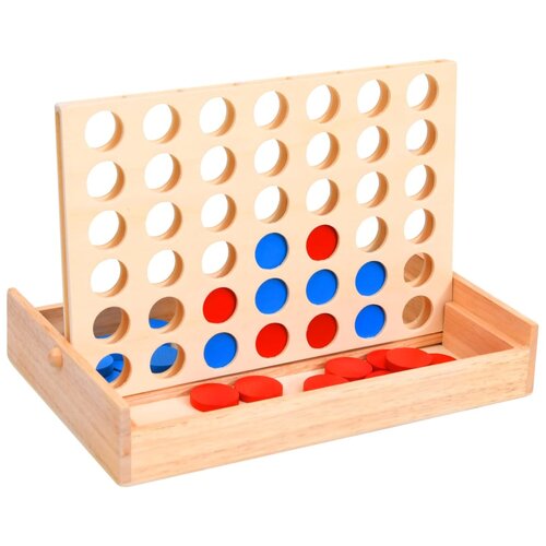 VidaXL Igra 4 u nizu 24 x 15 x 4 cm od masivnog drva Slike
