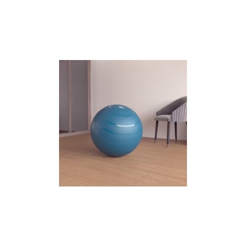 Lopta za pilates veličine 2 (65cm) plava Cene