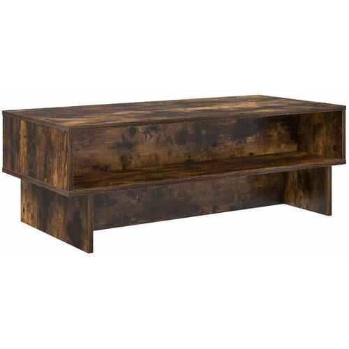  Kava Stol Dimljeni hrast 100 x 46 x 35 cm Konstruirano drvo Slike