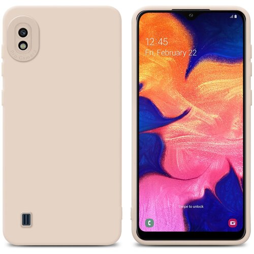 Cadorabo Case, združljiv s Samsungom v Fluid Cream - zaščitni pokrov iz fleksibilnega silikona TPU, (20591303) Cene
