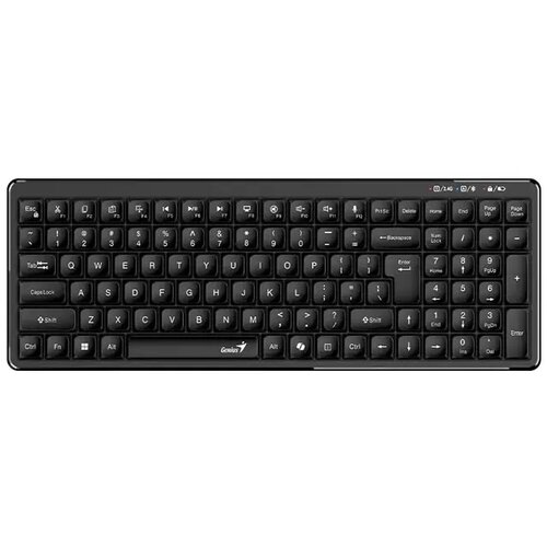 Genius LuxeMate Q7100BT Wireless USB US crna tastatura Slike