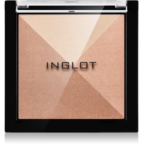 Inglot Multicolour System Highlighting & Bronzing Powder posvetlitvena in bronz paleta odtenek 12 8,8 g Cene
