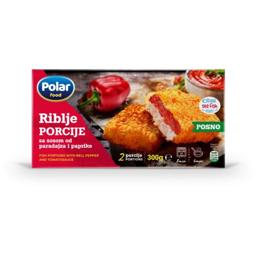 Polar FOOD riblje porcije sa sosom paprike i paradajza 300g Cene
