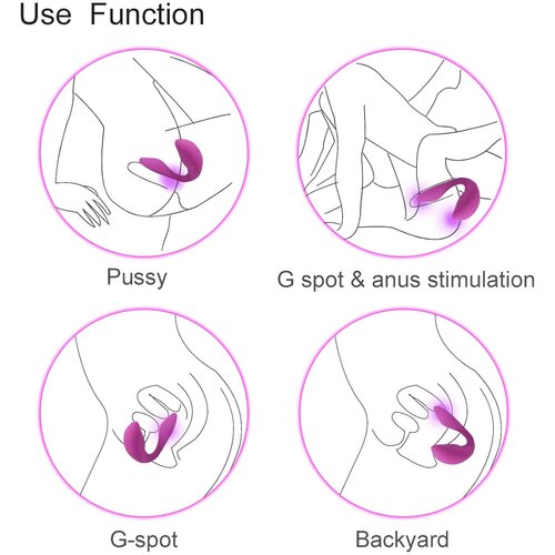 Cotoxo Cupid 2 - vibrator z daljinskim upravljanjem, ki ga je mogoče polniti (viola) Cene