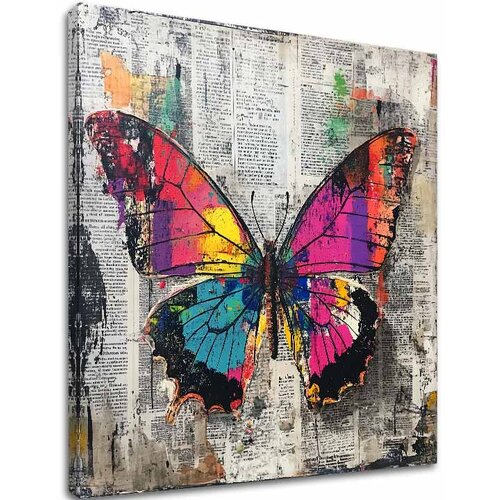  Image Abstract Butterfli - Premium Print Cene