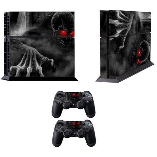 INF Komplet nalepk za igro PS4 Elegantna barvita zaščitna nalepka Model 2, (21739397) Cene