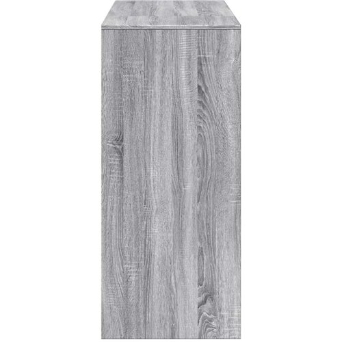 VidaXL Barski stol s policom boja hrasta sonome 124x46x103,5 cm drveni Slike