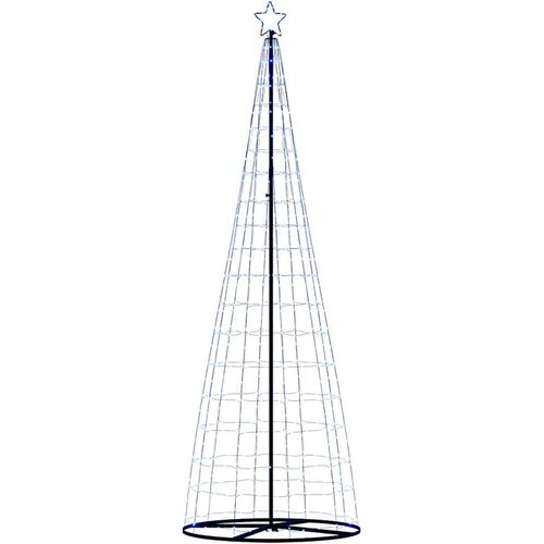 VidaXL LED božićno drvce 550 LED dioda plavo 304 cm Slike