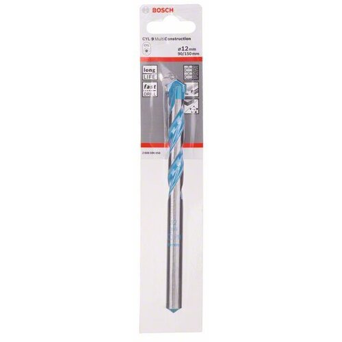 Bosch Vi&amp;scaron;enamenska burgija CYL-9 Multi Construction 2608596058, 12 x 90 x 150 mm, d 10 mm Slike