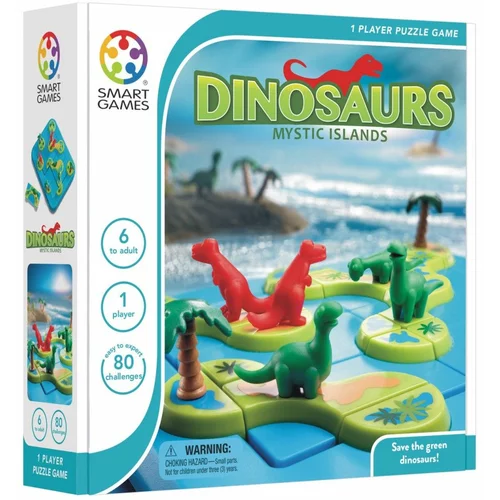 Smartgames SMART GAMES namizna igra Dinozavri - Čarobni otoki