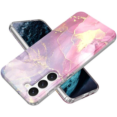 INORCO Za Samsung Galaxy S23+ GW18 IMD hrbtni pokrovček za mobilni telefon PC+TPU etui za telefon z vzorcem marmorja, (22033117) Slike