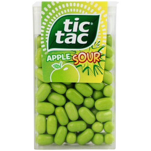 Tic Tac bombone apple sour 54g Slike