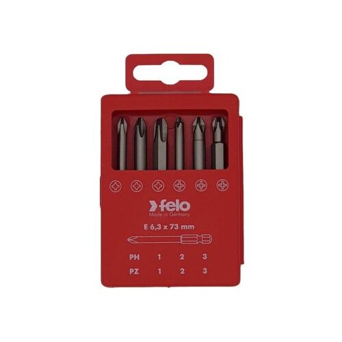 Felo set bitova industrial bit-box profi 73 mm ph/pz 03291716 6 kom Cene