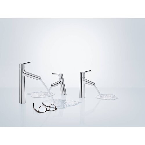 Hansgrohe enoročna armatura za umivalnik Talis S 80 z zgornjim delom sifona (72011000) Slike