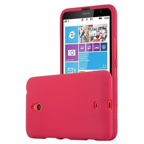 Cadorabo Case, združljiv z Nokia v Frost Red - Za&scaron;čitni pokrov, narejen iz fleksibilnega silikona TPU, (20571994) Cene