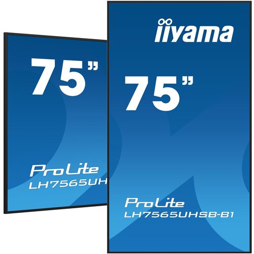 Iiyama 75 Vivid-Bright Display with 4K resolution and 800cd /m² panels for illuminating communication Cijene