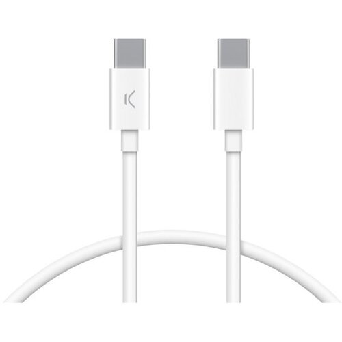 Ksix kabel za punjenje i prijenos podataka, USB-C na USB-C 20W, USB 3.0, 1.0m Cijene