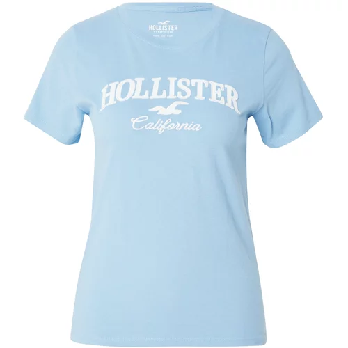 Hollister Majica 'TECH CHAIN 3' svijetloplava / bijela