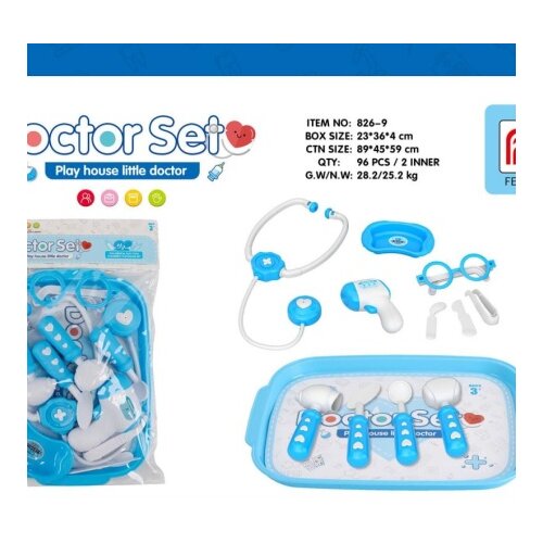 Hk Mini doktorski set, plavi Cene