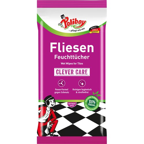  Vlažilni robčki za plo&scaron;čice Clever Care - 15 kos. Cene