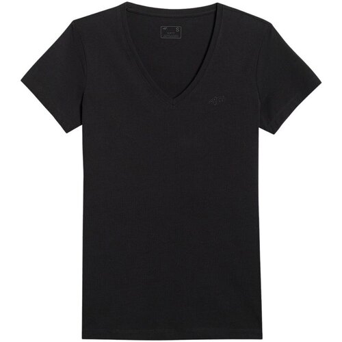 4f Majice s kratkimi rokavi K16248 Črna Cene