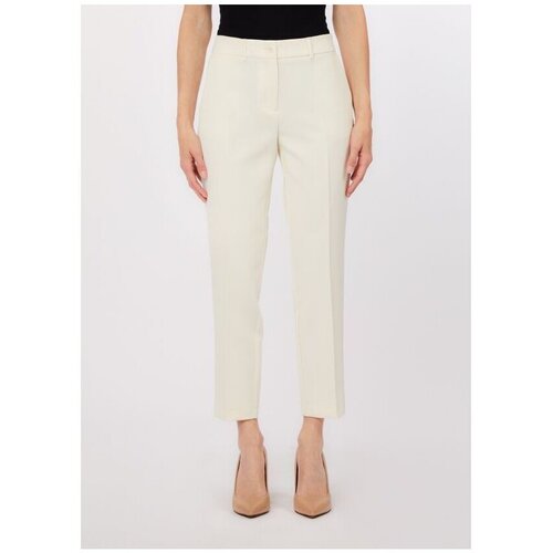 Liu Jo Hlače Chino / Carrot WA6110TS896 Bela Slike
