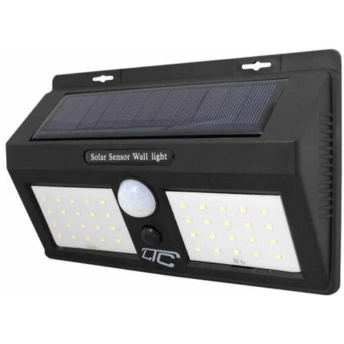Ltc solarna led svetilka stenska 40 led 8w 2400lm s senzorjem Slike