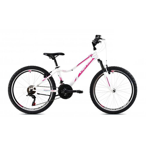 Capriolo diavolo dx 400 fs bicikl za devojčice, 13/24", beli Cene