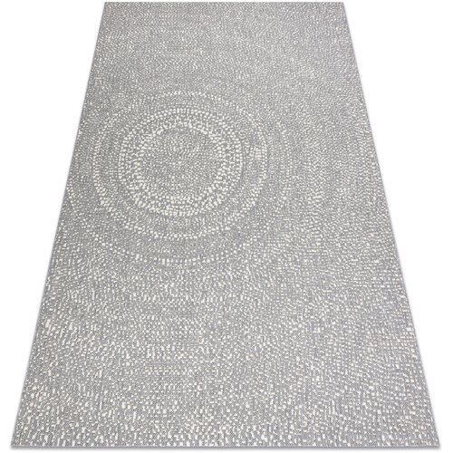 RugsX Preproge Preproga v videzu sisala FLAT 48832637 Kolesa, 160x230 cm Siva Cene