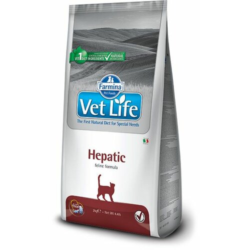 Farmina vet life cat hepatic 2 kg Slike
