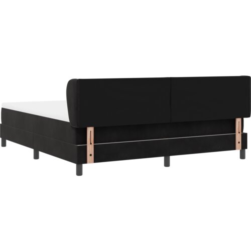 Box Spring krevet s madracem crni 180x200 cm bar&amp;scaron;un Slike