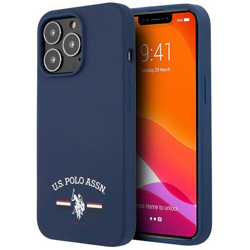 U.S. Polo Assn. Phone Case Flag Logo Liquid za Iphone 13 Pro Slike