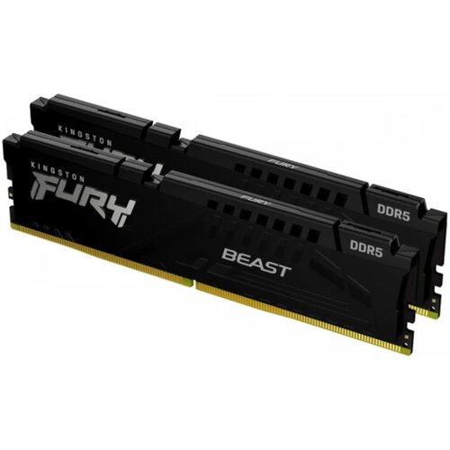 Kngston RAM DDR5 32GB (2x16GB) 5200MHz Kingston FURY Beast Black KF552C40BBK2-32 Slike