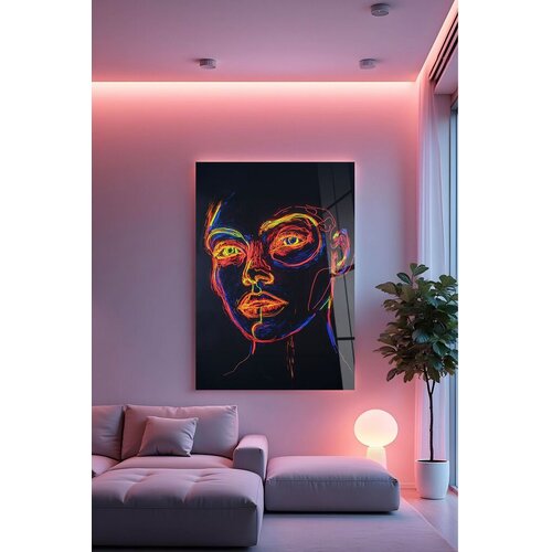 Wallity Zidna slika Hhlneon0039, 30x40 cm Cene