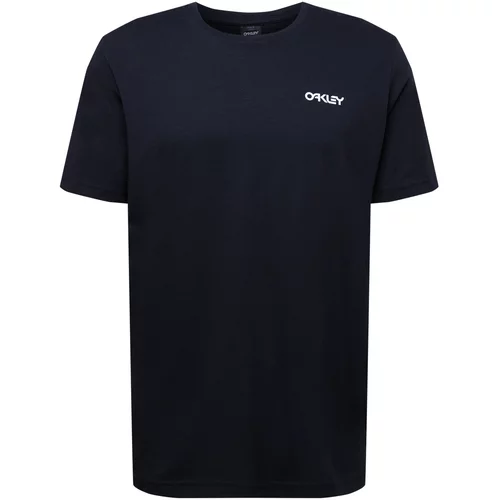 Oakley Tehnička sportska majica 'MARBLE' sivkasto plava / crna / bijela