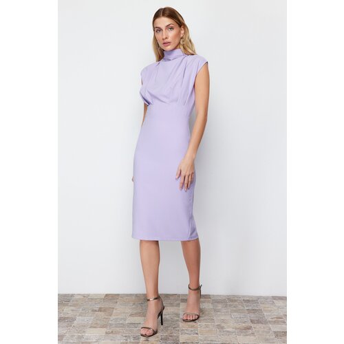 Trendyol Ženska obleka High Collar Cene