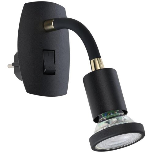 Eglo 300912 - led svetiljka za utičnicu parrini 1xGU10/4,5W/230V crna Cene