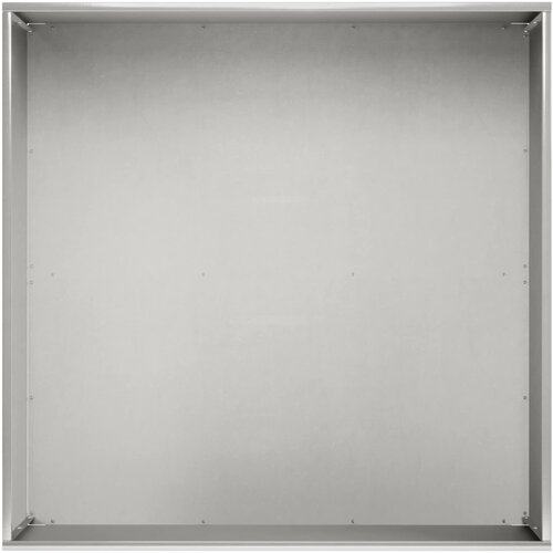  Vrtna saksija Srebrna 60 x 60 x 30 cm Nehrđajući čelik Slike