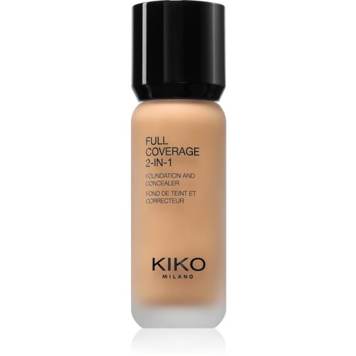 KIKO Milano Full Coverage 2-In-1 tekući puder i korektor 2 u 1 nijansa 40 Warm Beige 25 ml Slike