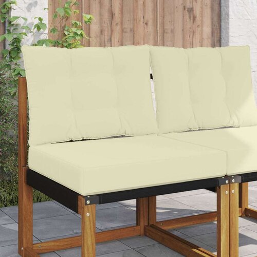  Zunanja blazina za kavč 2 pcs krema Poliester, (5000202419) Cene