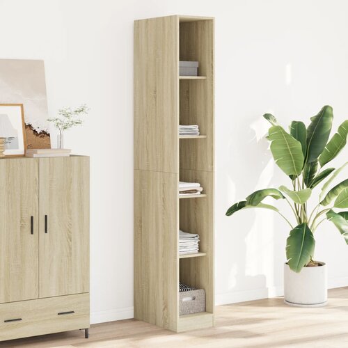 VidaXL Ormar boja hrasta sonome 30x50x200 cm od konstruiranog drva Slike