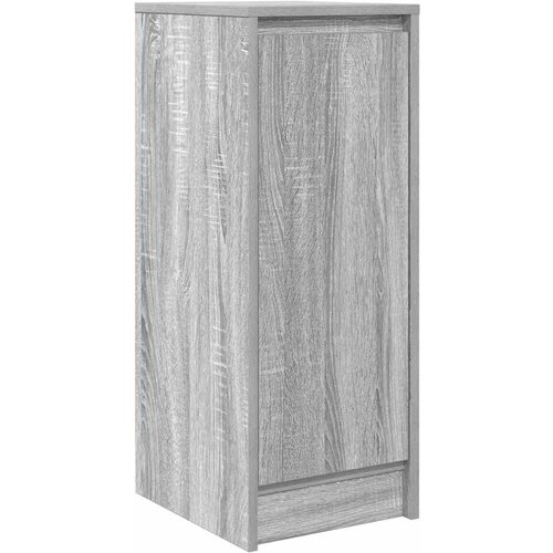 vidaXL Komoda siva sonoma 29,5x34x76 cm inženirski les, (21830567) Cene