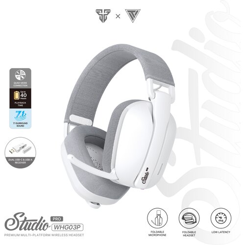  Bluetooth slusalice Fantech WHG03 PRO Studio Pro bele Slike