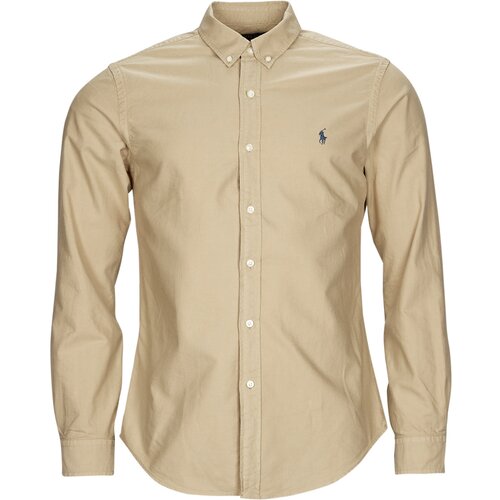 Polo Ralph Lauren SLBDPPCS-LONG SLEEVE-SPORT SHIRT Bež Slike