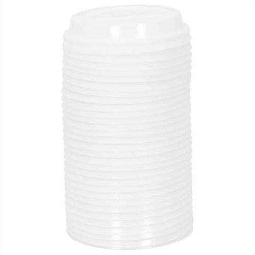 VidaXL papirnate &amp;scaron;alice za kavu s poklopcima 1000 kom 16 oz 400 ml Slike